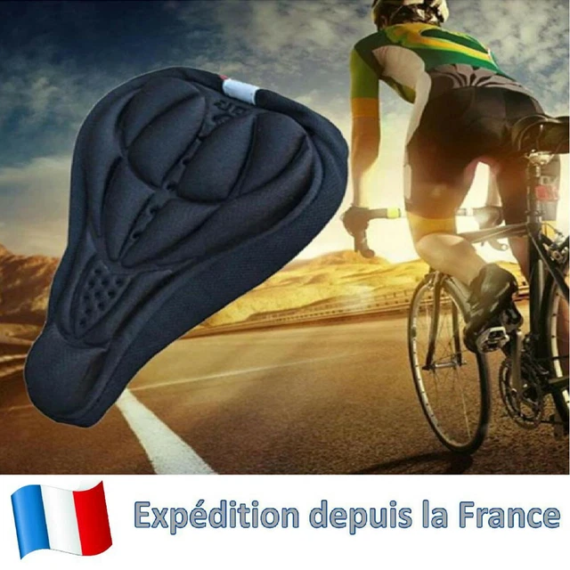 Selle de vélo ergonomique avec rembourrage en gel