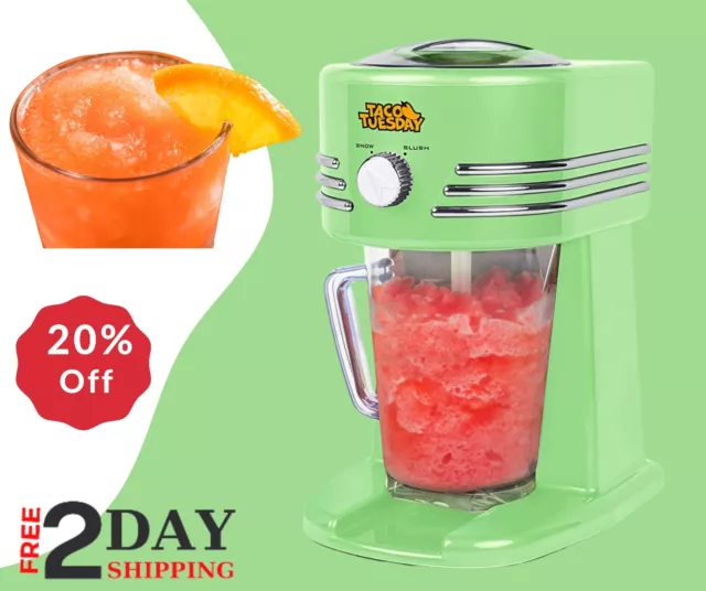 Frozen Drink Machine Margarita Slush Maker Smoothie Shaved Ice Slushie Beverage