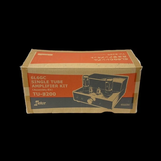 ELEKIT 6L6GC SINGLE Vacuum Tube Stereo Power Amplifier Kit TU8200R
