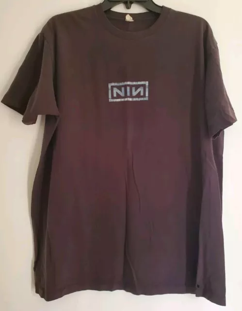 Nine Inch Nails NIN Live With Teeth 2006 Concert T-Shirt Mens Size X L