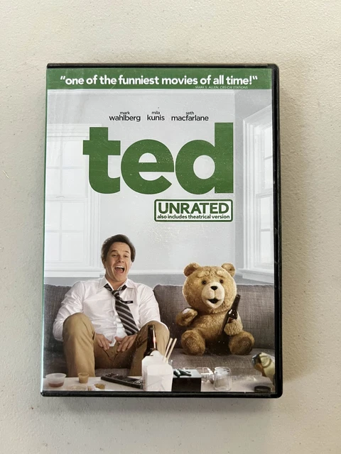 Film Oso Ted TED DVD MOVIE Comedy Mark Wahlbery Mila Kunis Seth