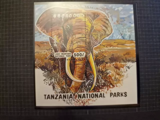 Tanzania 1993 Sg Ms1696 National Parks Mnh