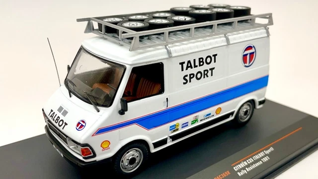 Ixo Citroën C35 Talbot Sport Rally Assistance 1981 - Miniature 1/43 Neuve Réf. RAC369X