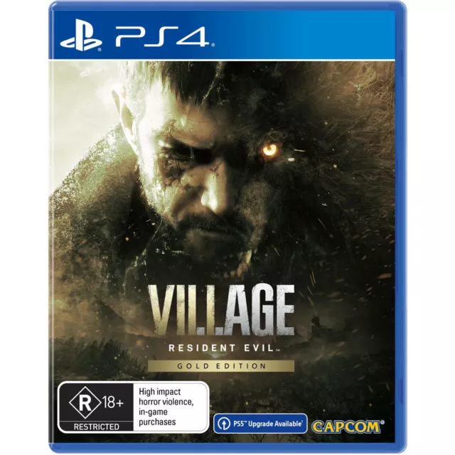Resident Evil Village Gold Edition PlayStation 4 PS4 GAME BRAND NEW VIII 8 PS5