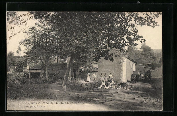 CPA Marquéglise, Le Moulin