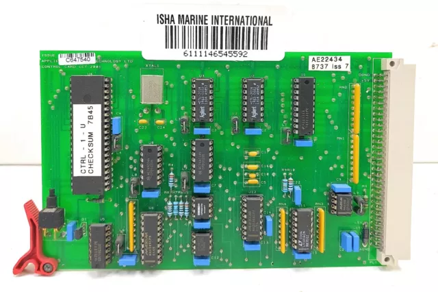 Siemens B1200-B640 Ae22434 Cct-2001 Control Circuit Board