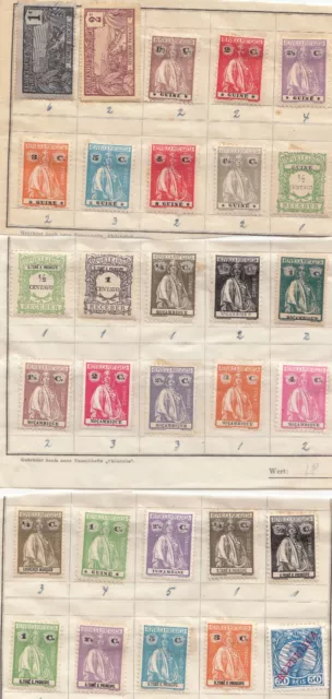 Briefmarken Portugal- Mosambik postfrisch Falz, St. Tome E. Principe.India Quel.