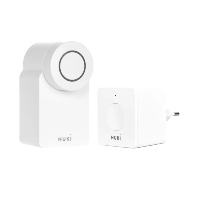 Nuki Smart Lock Combo 3.0 - Smartes Türschloss mit WLAN Bridge, Smart Neu OVP