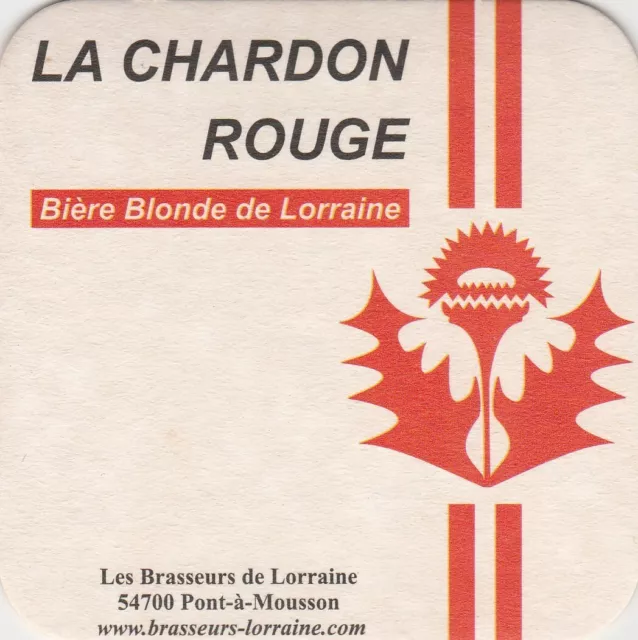 * Sous Bock Biere La Chardon Rouge Repique