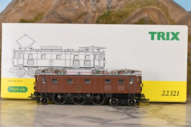 Locomotive Trix 22321 – Ae 3/6 II SBB-CFF – H0 – Analogique – Comme Neuve