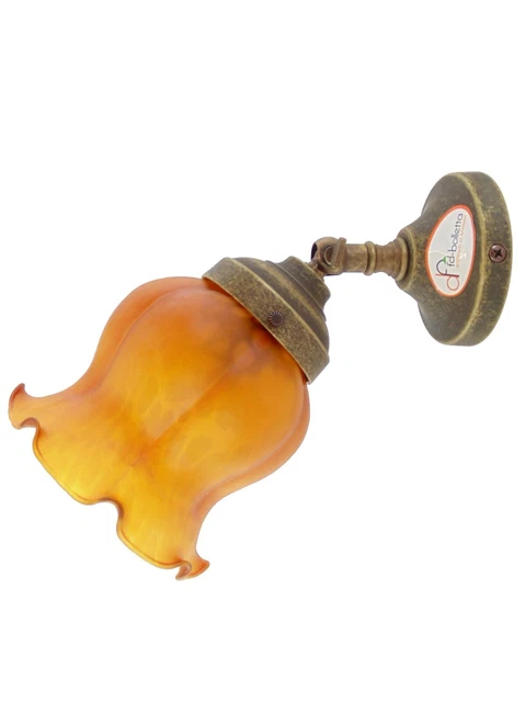 Applique da parete classica,lampada illuminazione da interno con paralume an31