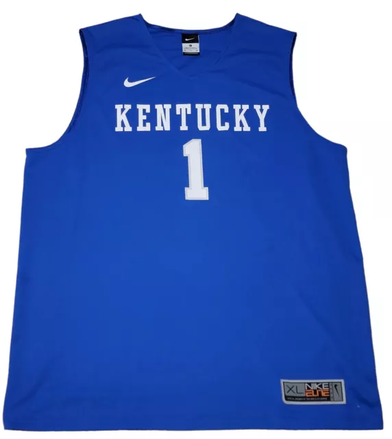 Nike Men's Kentucky Wildcats #23 Blue Limited Basketball Jersey, Large