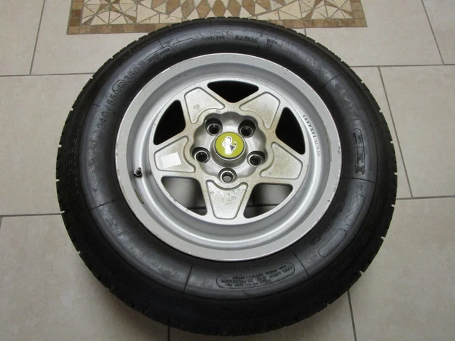 OEM Ferrari Cromodora 180 TR 390 Mondial 8 QV Original Spare Wheel W/Metric Tire