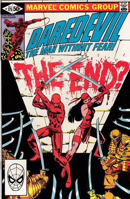 Daredevil #175 Marvel Comics Frank Miller 2nd Appearance of the Hand-Elektra VF