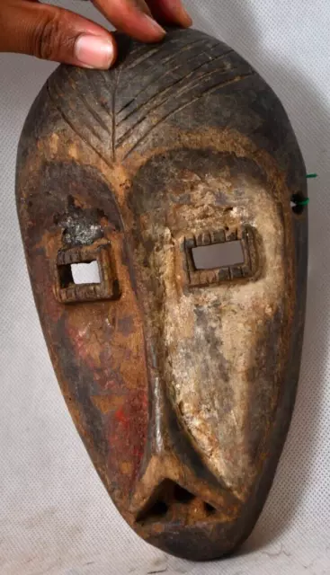 African Tribal Art,Beautiful kumu mask  from democratic republic of Congo