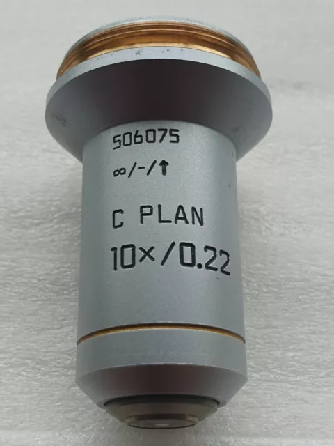 Leica C PLAN 10 ∞/0,17 10x/0,22 Mikroskop Objektiv (506075)