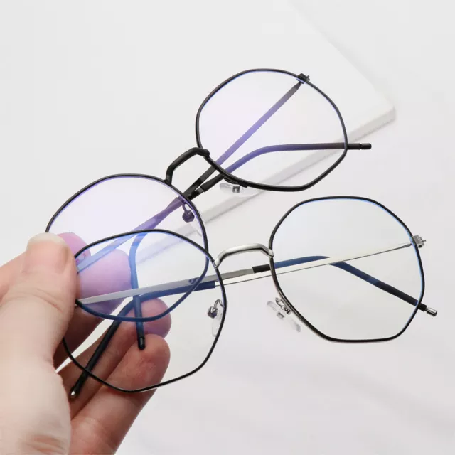 der Augen Ultra Light Frame Metallbrille (Glas) Anti-Blue Light Eyeglasses