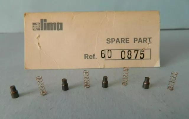 Lima Ricambio Originale 4 Carboncini 4 Molle Per Motori G Made In Italy Scala H0