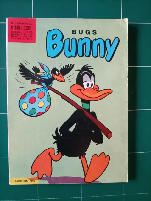 BUGS BUNNY n° 149 / 2eme série / BEG / 1968 / SAGE / L ŒIL DE ZOLTEC