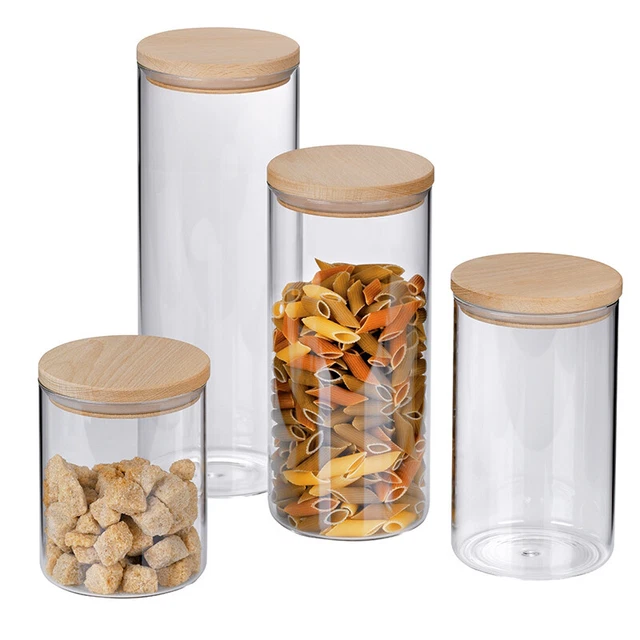 Kela Boîte Couvercle Verre Boîte Pot en Verre Réservoir Boîte de Rangement