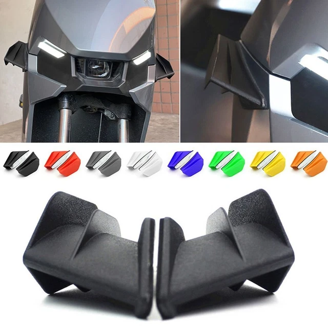 Accesorios Motocicleta Winglet Wind Flying Aero Dinámico Ala Trasera