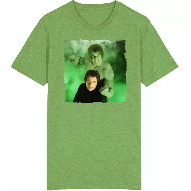 THE INCREDIBLE HULK Bill Bixby Lou Ferrigno 70S Tv Show Fan T-Shirt £6. ...