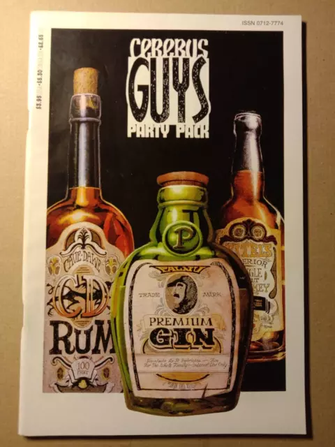 Cerebus Guys party pack  Aardvark-Vanaheim Inc Dave Sim /Gerhard Signed inside .