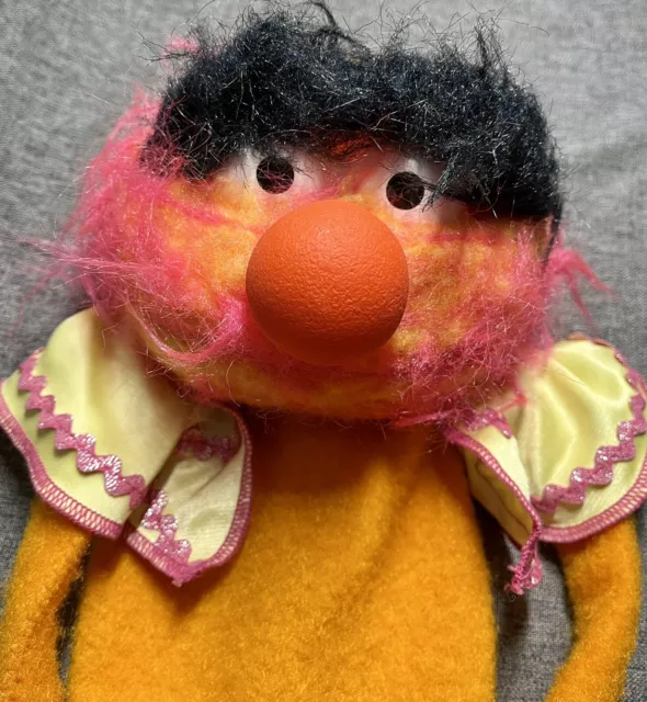 Fisher Price Vintage Animal Hand Puppet Muppet Doll 854 Jim Henson 1976-1978 25"