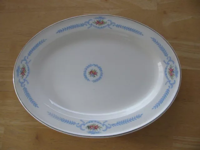 1940's Vintage Edwin M Knowles China 12" Platter