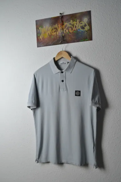 Stone Island Patch Program Slim Fit Men’s Polo Size L