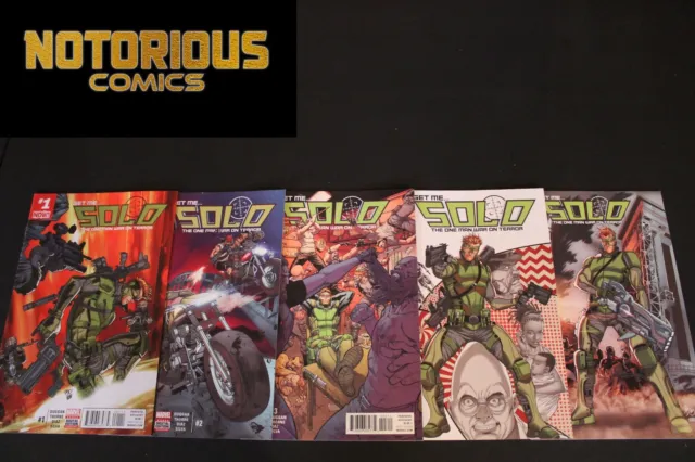 Solo 1-5 Complete Comic Lot Run Set Marvel Collection