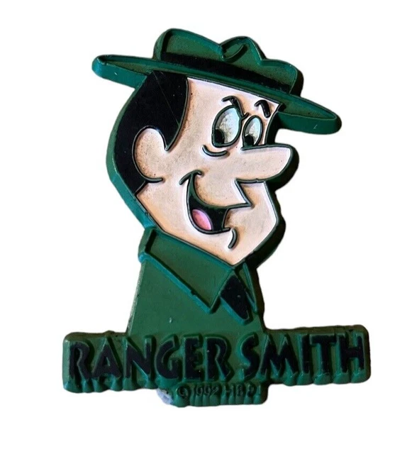 Patch Vintage Rare Yogi Bear 1950, Cartoon Hanna-Barbera, Tissu, Made In USA