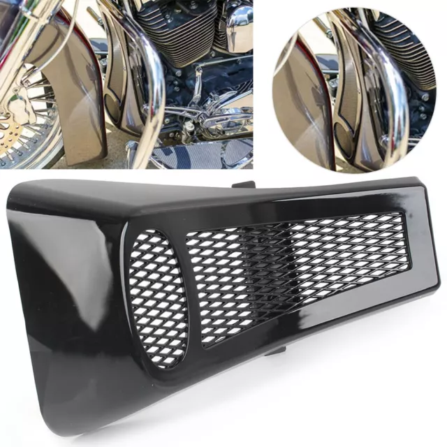 Motorrad-Kinnspoiler Chin Spoiler für Harley Softail Fatboy 00-17 ABS-Kunststoff