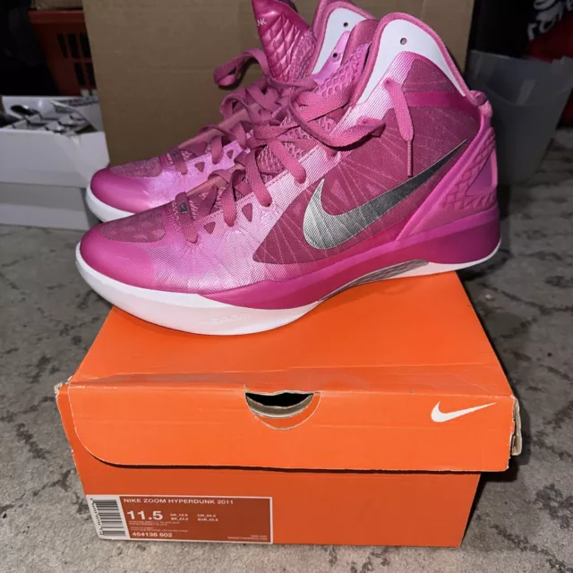 Size 11.5 - Nike Zoom Hyperdunk 2011  “Pink Fire” 3