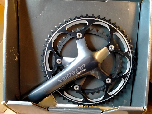 SHIMANO FC-6601 ULTEGRA SL 10-Speed Hollowtech Chainset - 53 / 39T