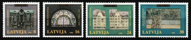 Lettland - 800 Jahre Stadt Riga Satz postfrisch 1996 Mi. 440-443