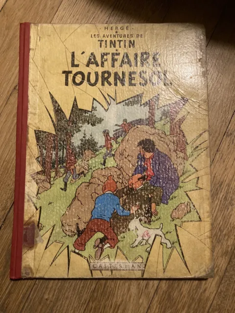 BD Album Hergé Tintin « L’affaire Tournesol » B19 Ou B20? - Bon État