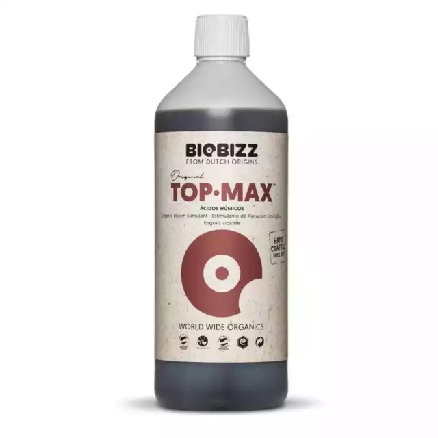 Additif / Stimulateur de Floraison pour la culture BioBizz Top Max (500ml)