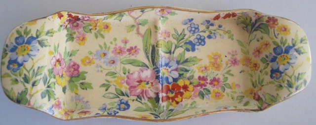 Royal Winton Grimwades - Floral Feast - English Chintz Salt & Pepper Tray