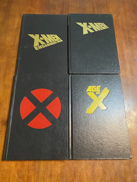 X-Men: Endangered Species, Messiah Complex, Second Coming, Age Of X HardcoverLot