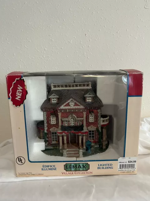 Lemax Village Collection Maison Ashford  Christmas House 2004