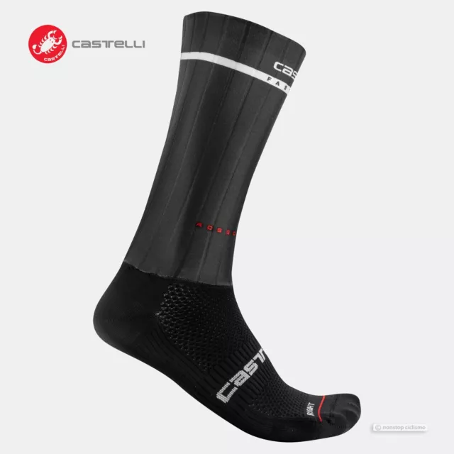 Castelli FAST FEET 2 Calze da ciclismo aerodinamiche: NERO - Un paio