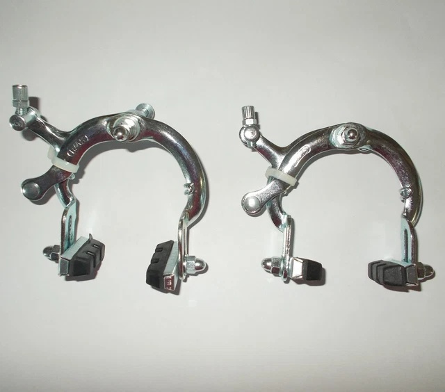 Paire D'étriers De Frein Acier Chromé LAM – Vélo Ancien Vintage – Course / Route