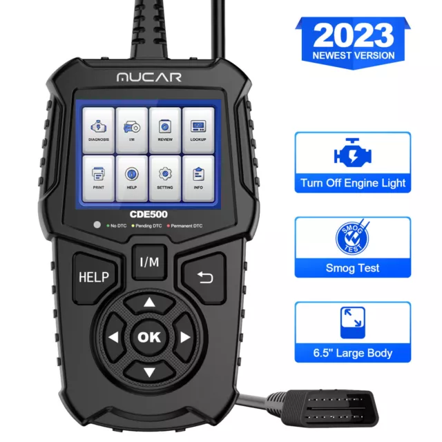 MUCAR CDE500 Car Engine Fault Code Reader OBDII OBD2 Diagnostic Scanner Tool