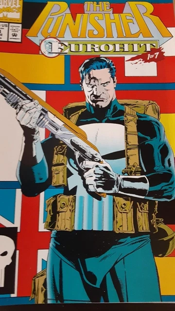 The Punisher 64-70 Marvel Comic Books VF/NM Complete Eurohit set 1-7 comics lot 2