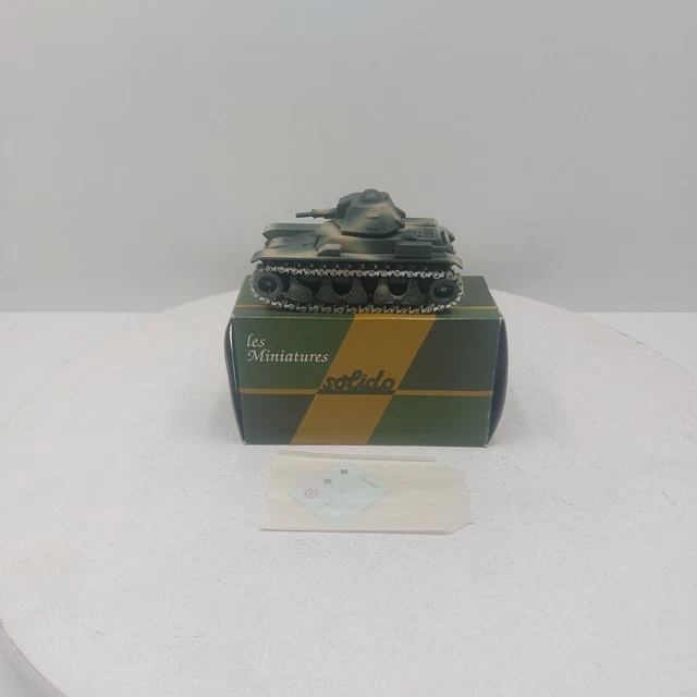 Le Char Français Renault R35 De 1940 En Miniature Par Solido Au 1
