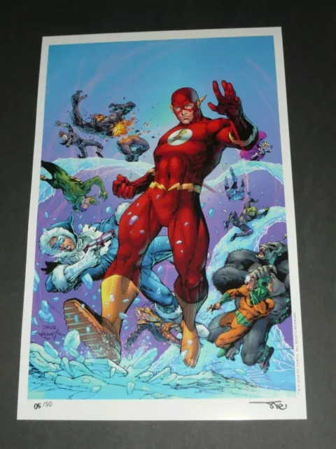 2020 Year Of No Shows - Flash Art Print By Jim Lee & Alex Sinclair 11X17