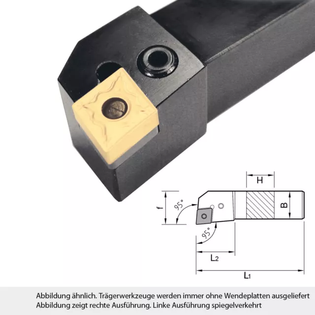 Klemmhalter 95° PCLNL / PCLNR  1616  2020   2525 3232  4040 für CNMG