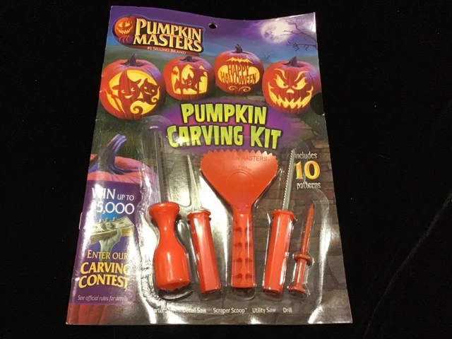 Kit de talla de calabaza Halloween Pumpkin Masters