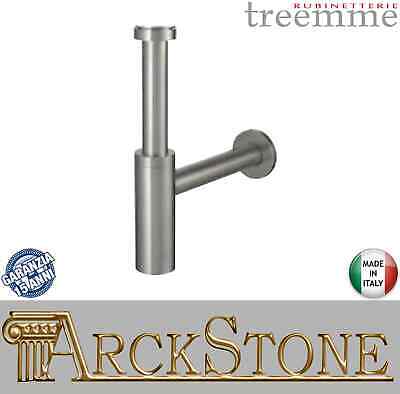 Cleo Rubinetterie Treemme CLEO Siphon à Vue Salle de Bain Tour Laiton Chrome 3M 